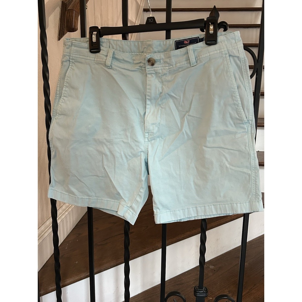 Men's Size 34 Vineyard Vines Island Short Blue Chino Shorts